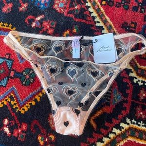 Agent provocateur pink hearts underwear